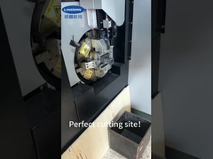 лазерный винт F130 CNC токарный механизм Пневматический силовой винт с 4 челюстями для трубопроводной лазерной режущей машины