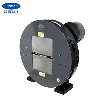 Пневматический лазерный патрон Lingman 245 мм с полым отверстием, усилием зажима 2 кН и ходом кулачков 235 мм для резки труб