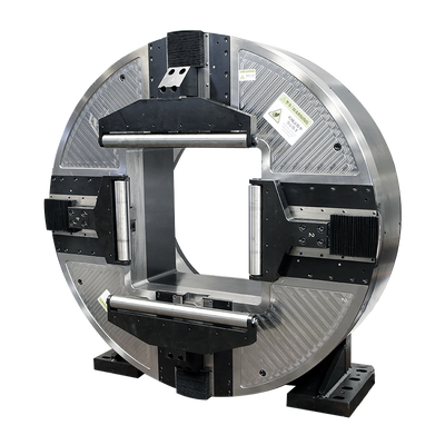 Heavy Duty 640mm Pneumatic Laser Chuck with 25KN Clamping Force and Full Stroke Design for Large Tube Cutting (Глубокая работа 640мм Пневматический лазерный винт с зажимающей силой 25КН и полный ударный дизайн для резки больших труб)
